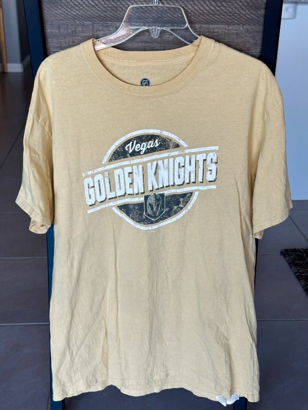 Vegas Golden Knights VGK T-Shirt Gold